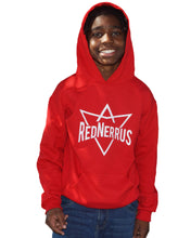 Youth Red & White Schoolyard Hoodie